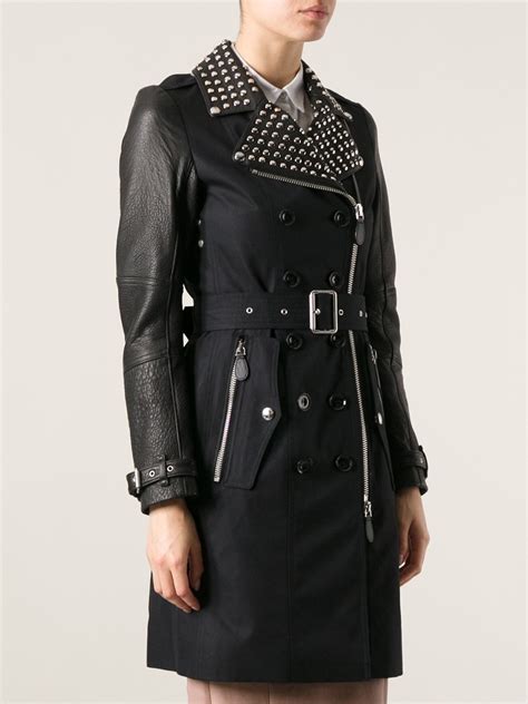 burberry studded trench coat|burberry trench coat women.